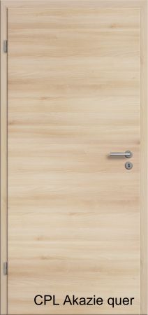 Rauchschutztür RS inkl. Zarge - CPL Holzdekore - Designkante